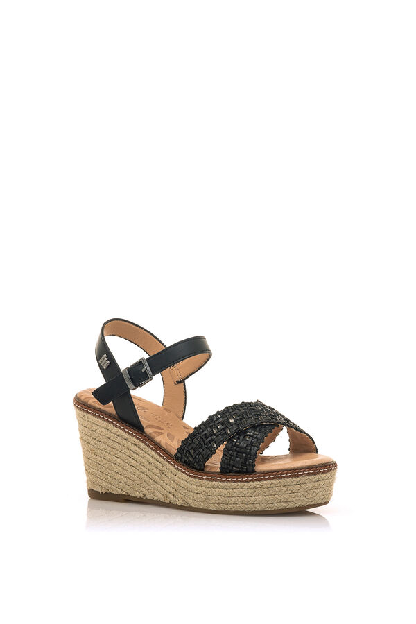 Springfield Claire wedge sandal black