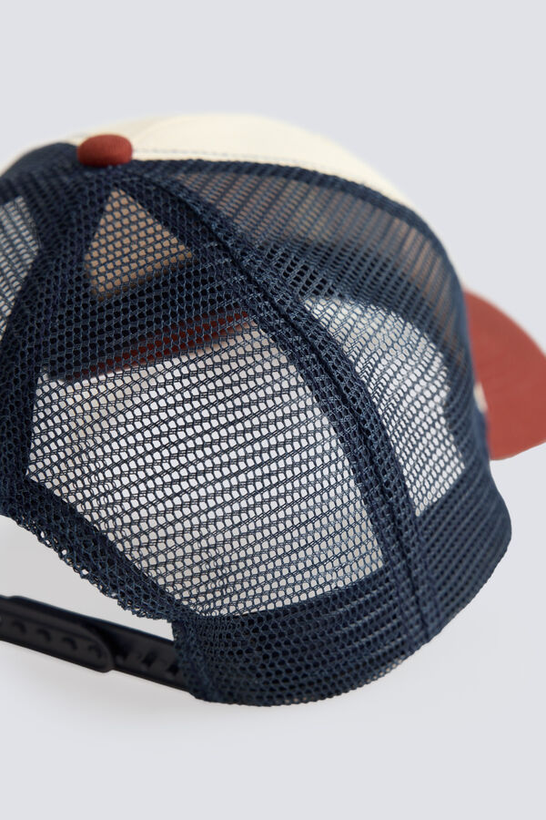 Springfield Trucker cap with front patch blue