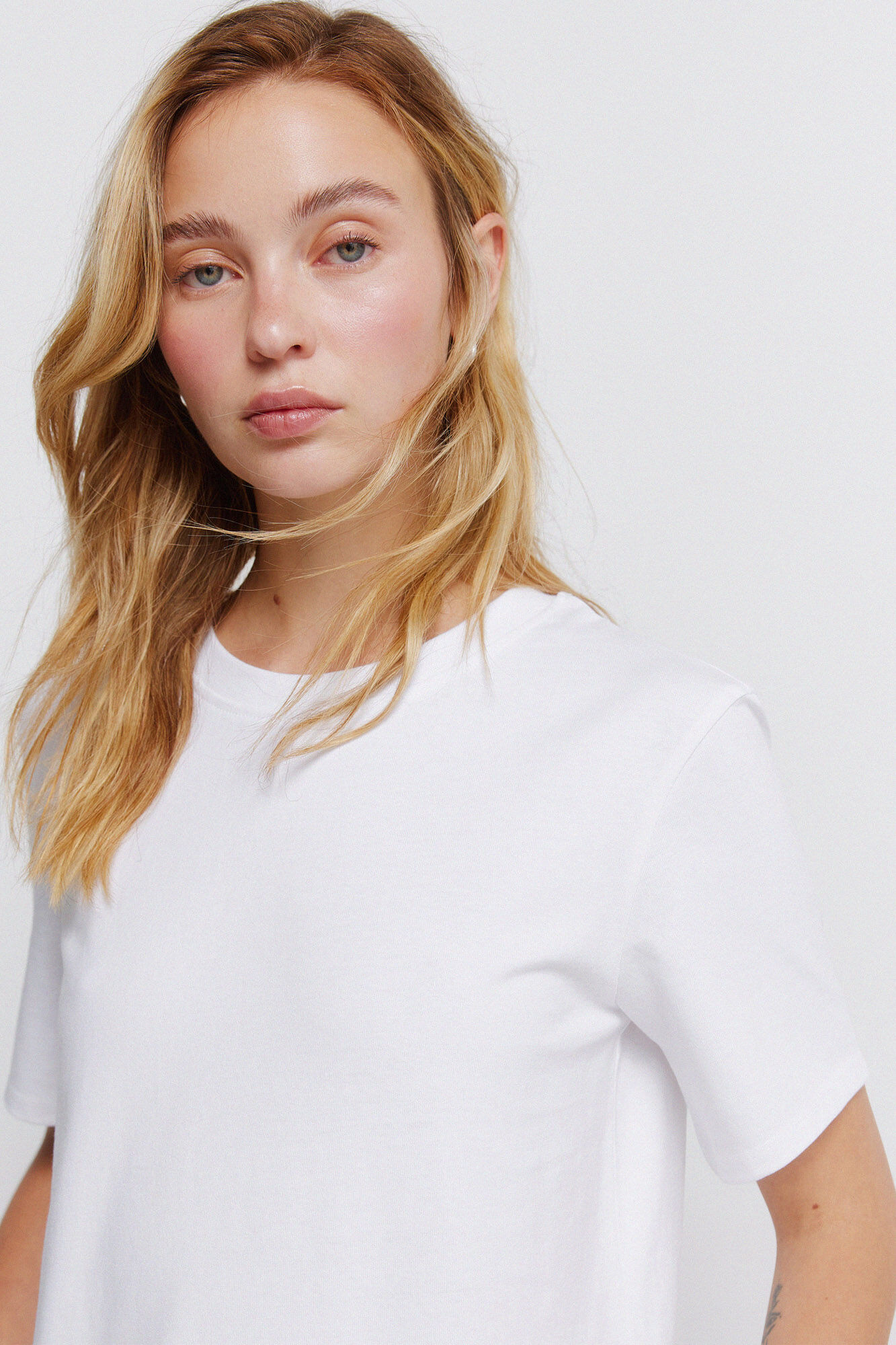 Springfield Cotton basic T-shirt