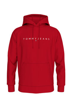 Springfield Sweatshirt de homem Tommy Jeans vermelho real