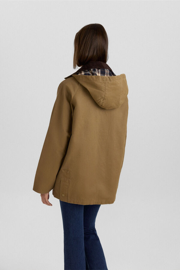 Springfield Detachable Barbour jacket mink