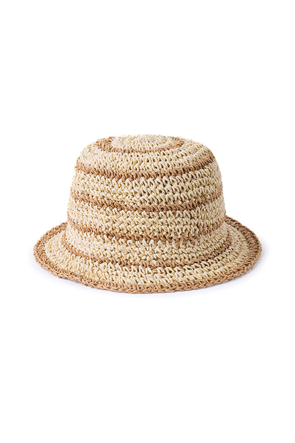 Springfield Girl's crochet bucket hat stone