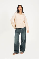 Brave Soul Jersey de punto con tacto suave beige