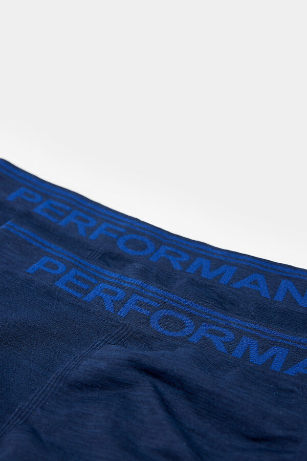 Springfield Pack 2 sport seamless boxers azul oscuro