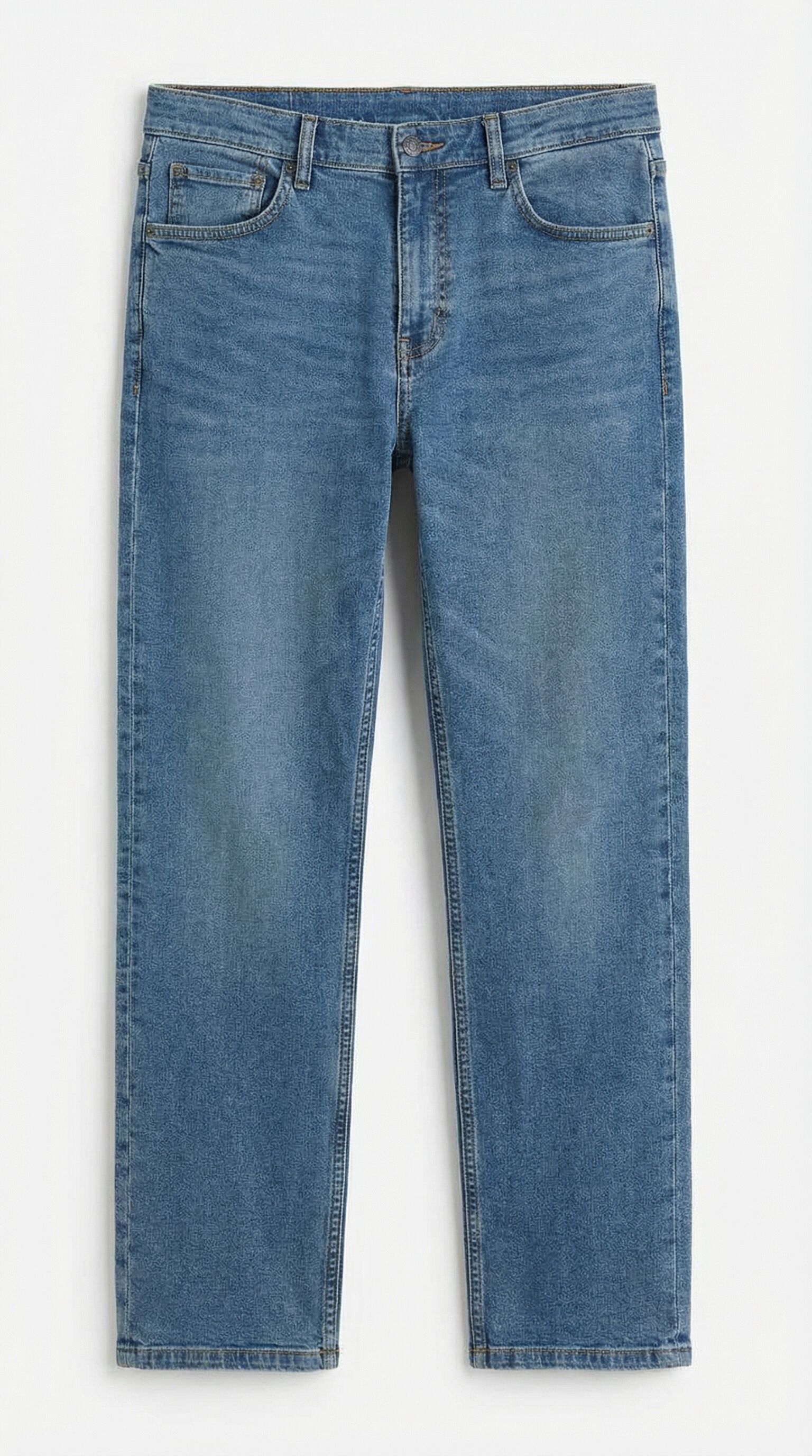 Springfield Blugi skinny fit cu finisaj spălat mediu &icirc;nchis