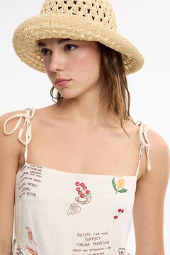 Inside Vestido midi de al&ccedil;as