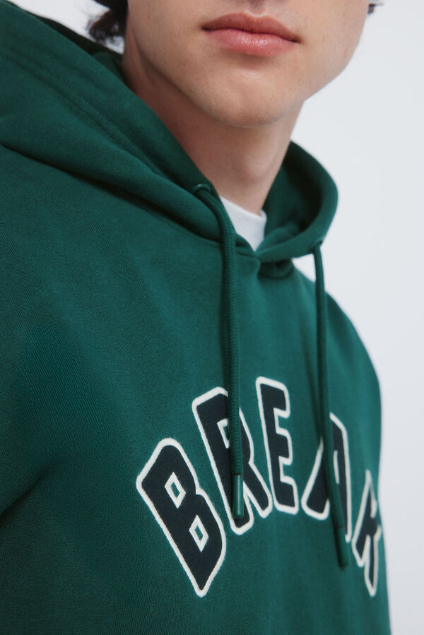 Springfield Sudadera capucha break verde