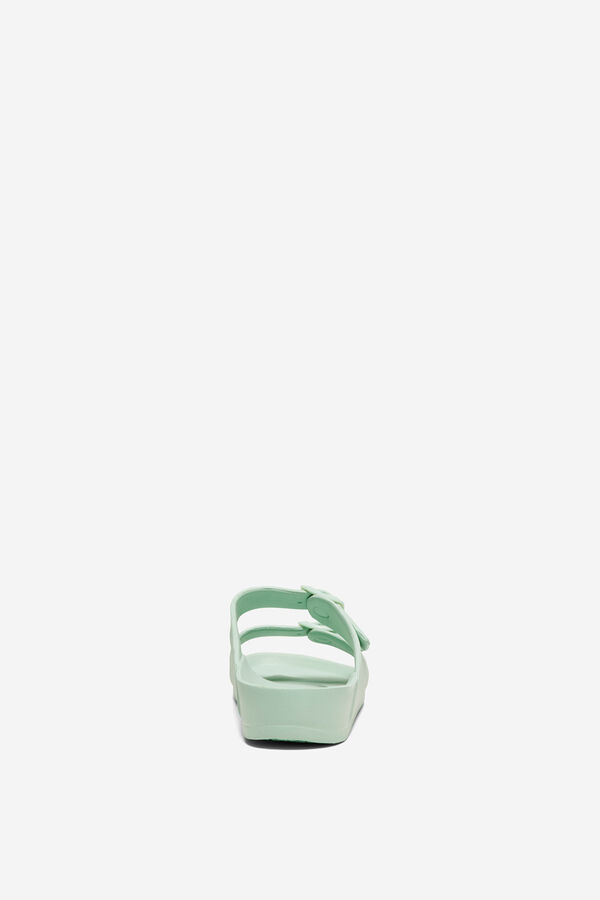 Only Flat sandal green