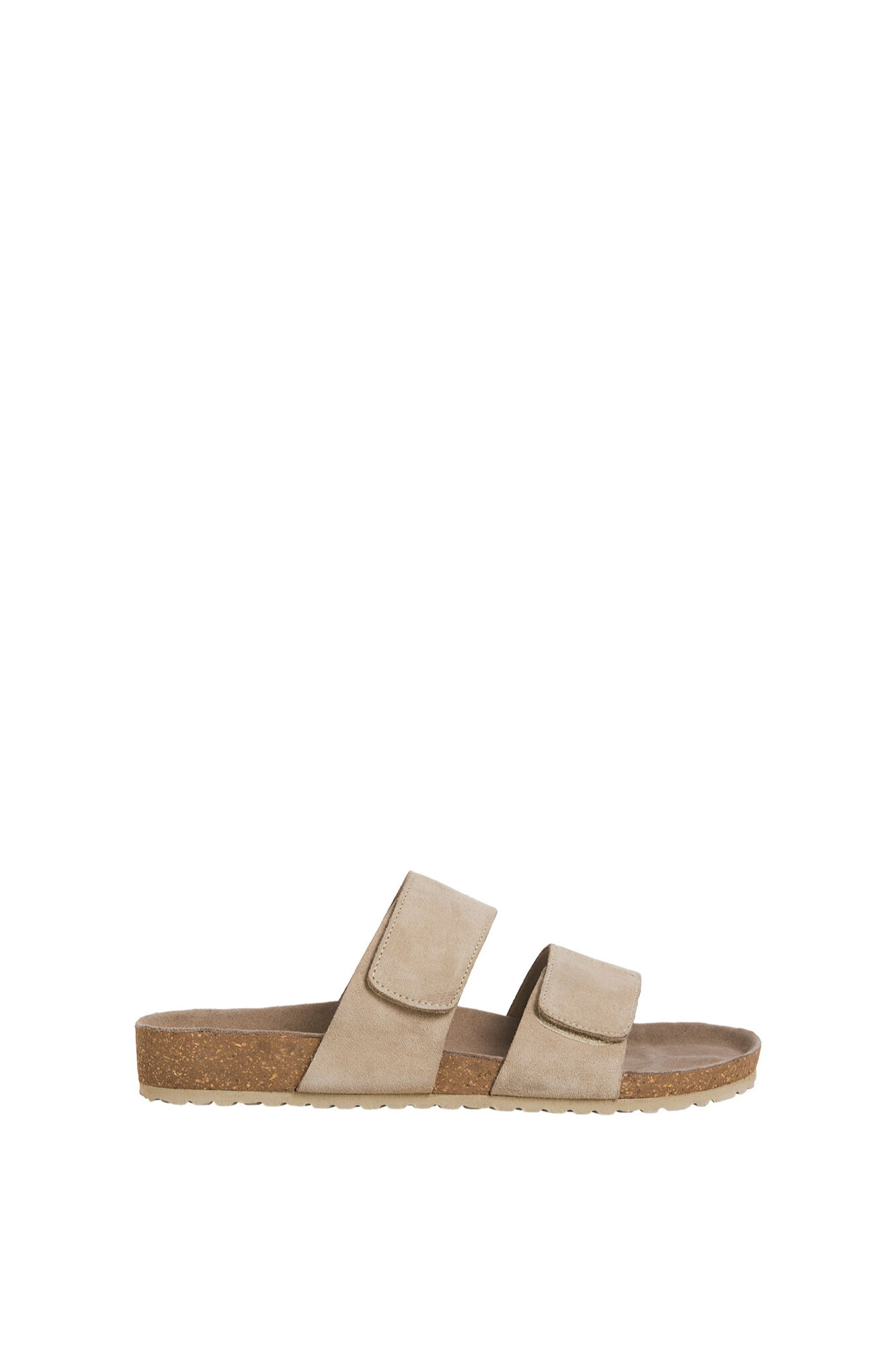 Jack & Jones Veloursleder-Sandalen mit Gummisohle