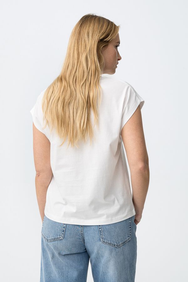 Tiffosi Short-sleeved T-shirt blanc