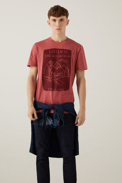 Springfield T-shirt montanha roxo