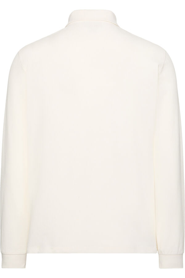 CK Jeans long sleeve polo shirt beige