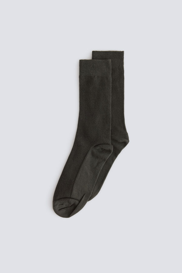 Springfield Springfield logo basic long sock beige