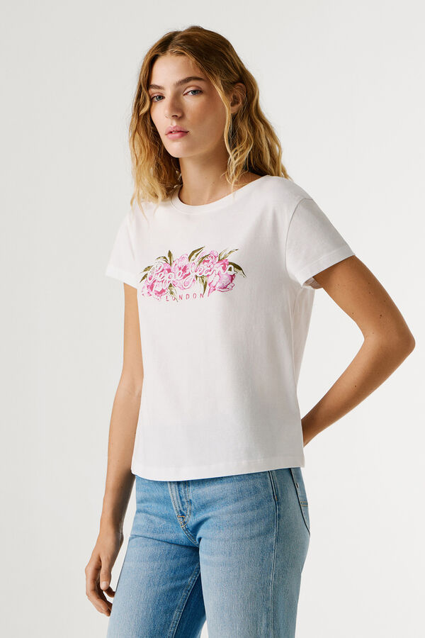 Pepe Jeans Short-sleeved T-shirt white