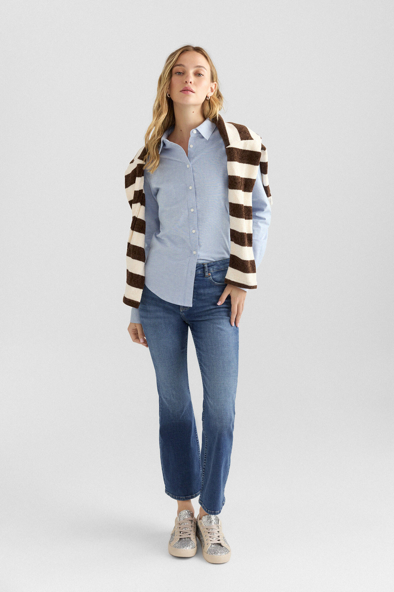Springfield Kick flare jeans