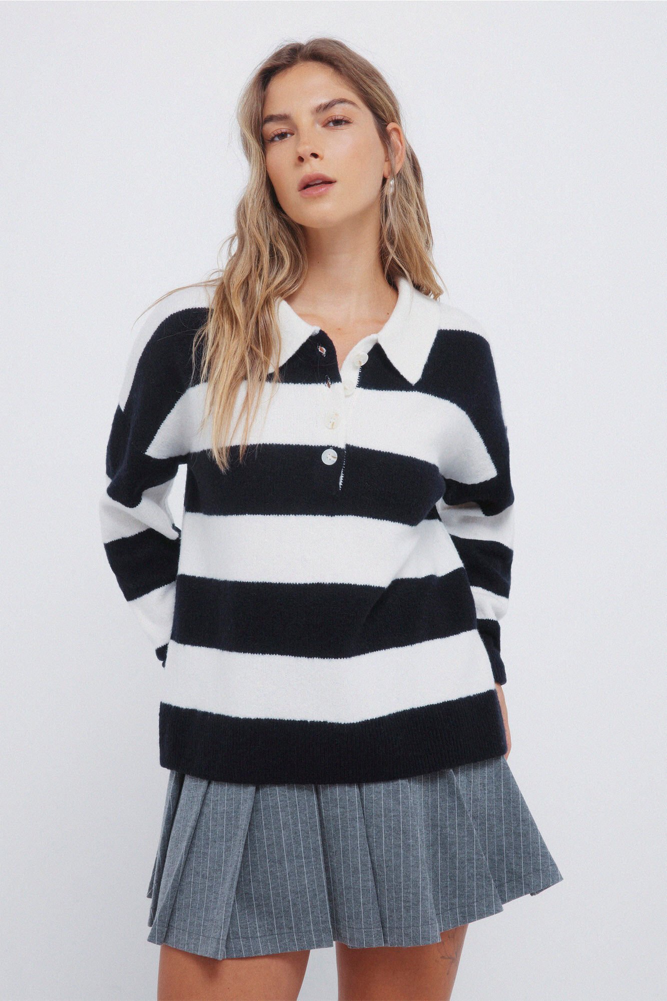 Springfield Embroidered polo shirt jumper