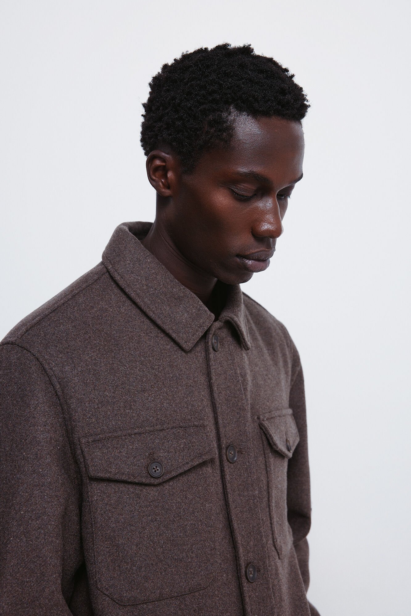 Springfield Wool -effect overshirt