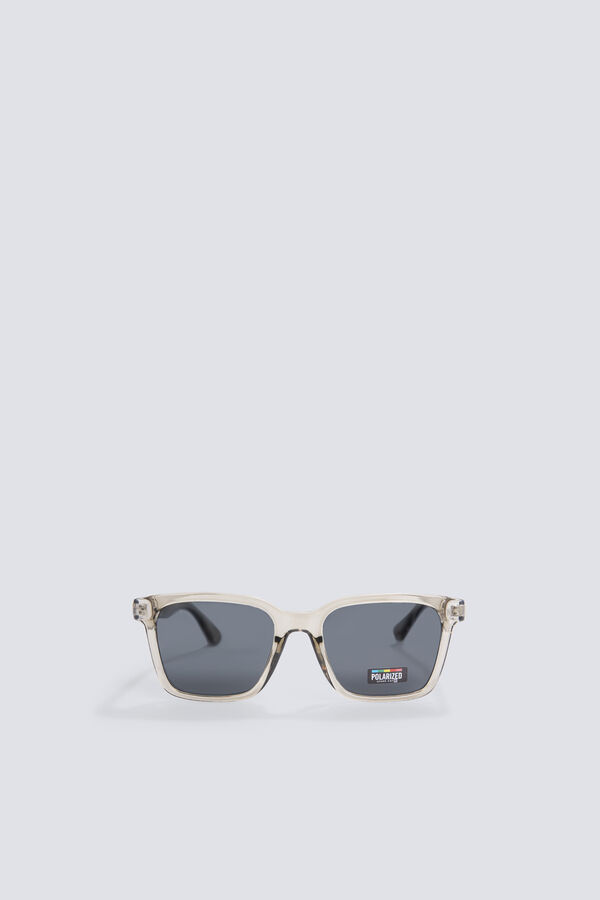 Springfield Gafas sol rectangulares gris