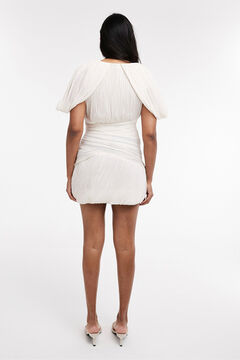 Topshop Vestido corto detalle fruncido