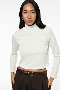 Koton T-shirt de gola alta