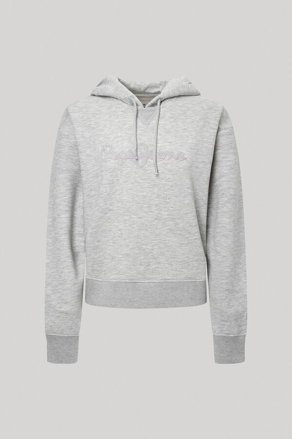 Springfield Drawstring hoodie grey