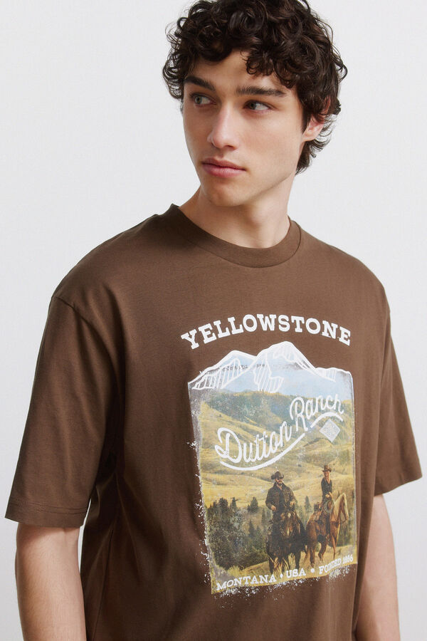 Springfield Yellowstone T-shirt nude