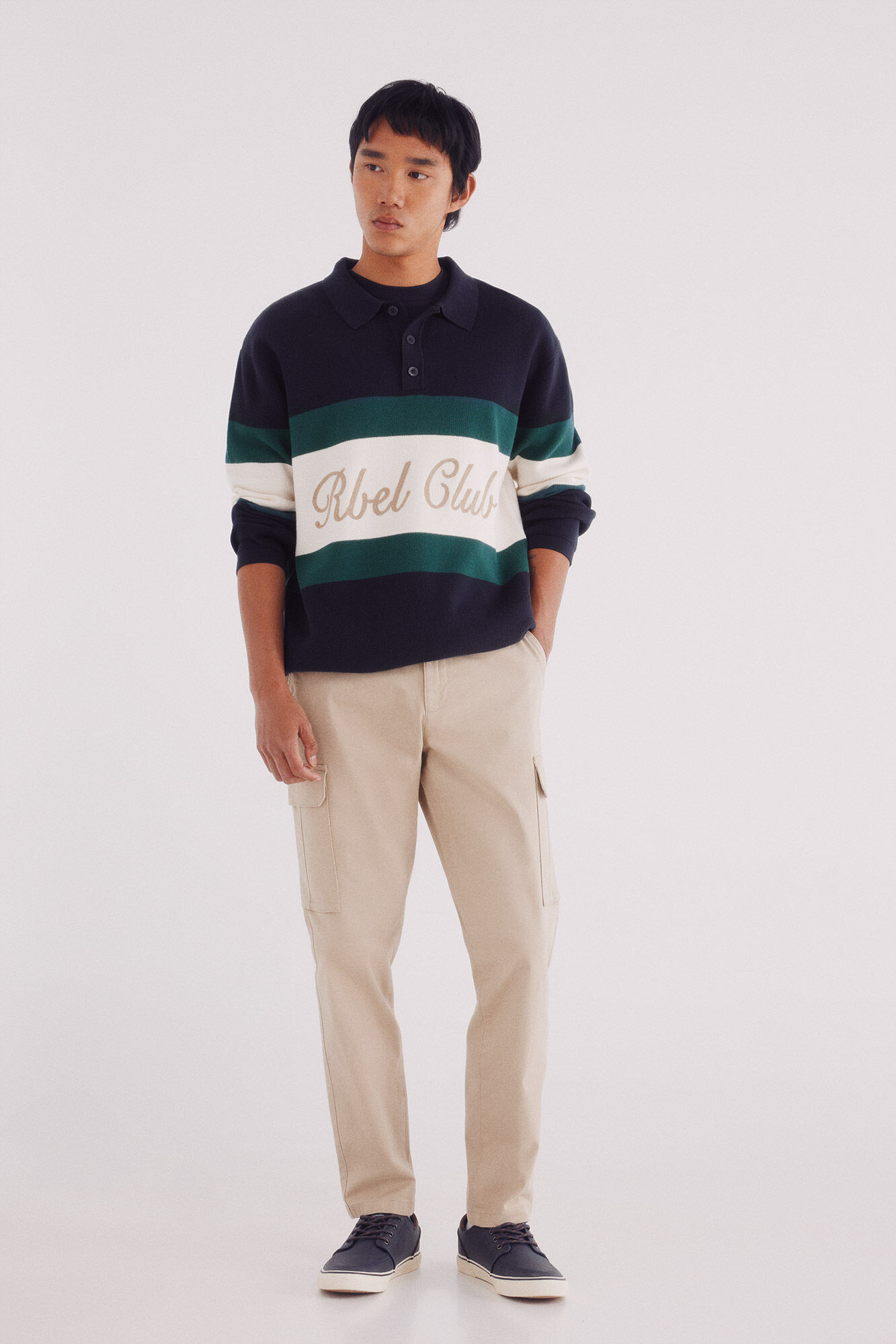 Springfield Slim fit cargo trousers