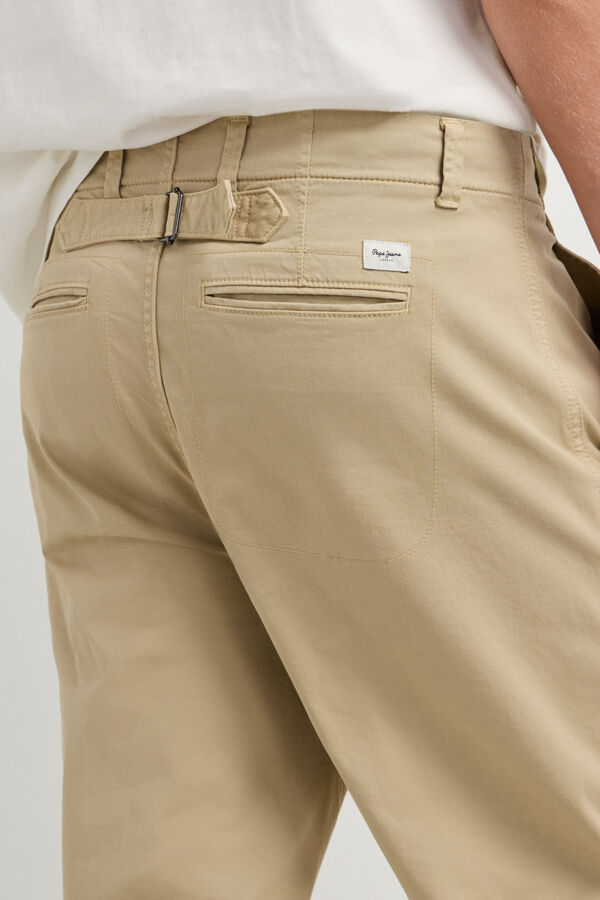 Pepe Jeans Cotton relaxed trousers grey