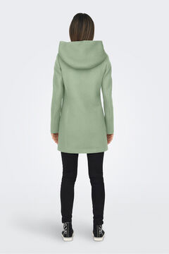 Only Abrigo midi de pa&ntilde;o