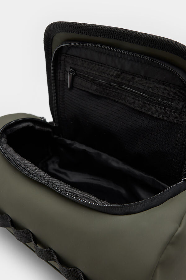 Springfield Rubberized toiletry bag green