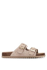 XTI Studded bio sandal brown