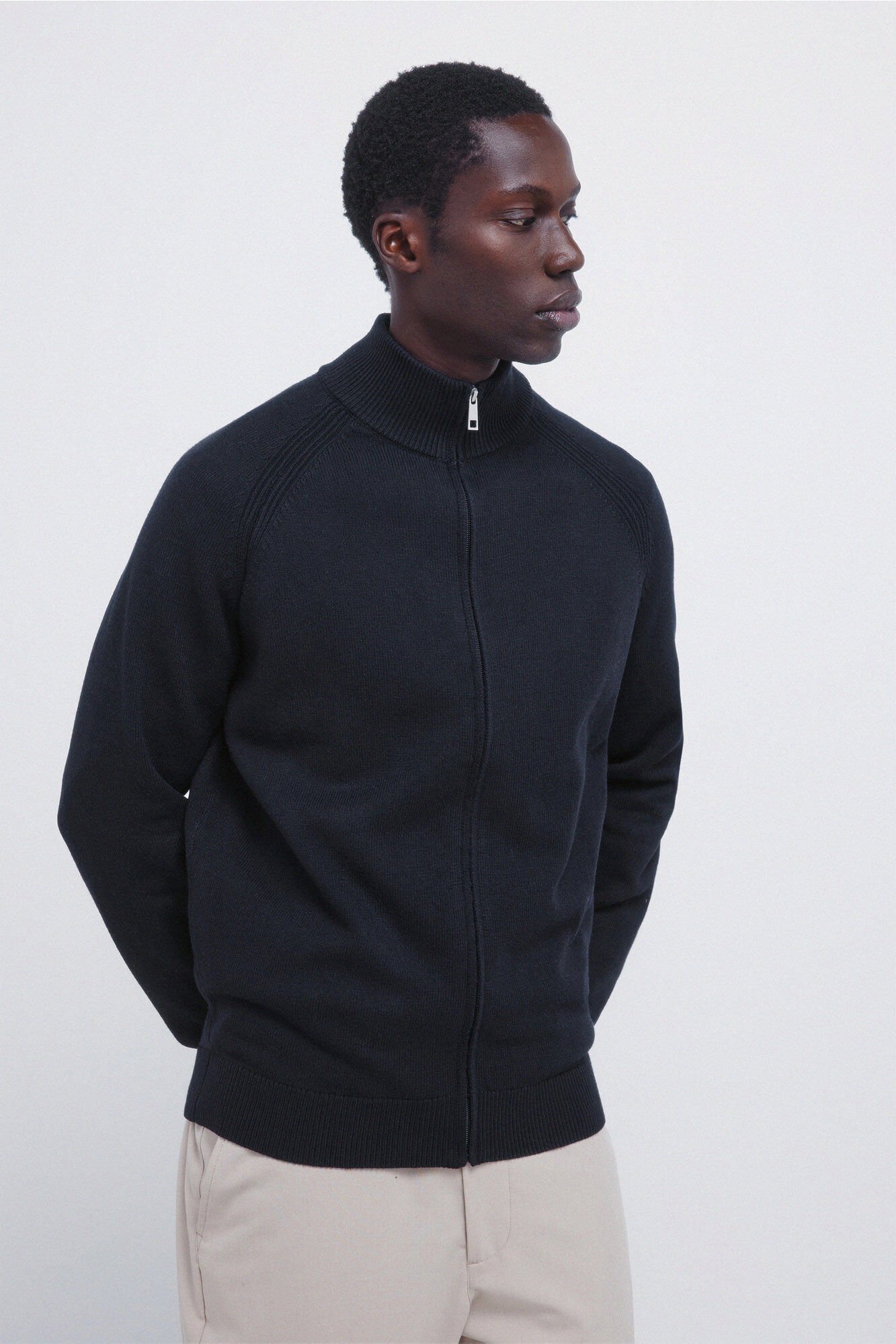 Springfield Jersey-Knit knit X'mas cardigan