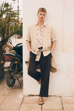 Springfield Natko&scaron;ulja od lana sa džepom