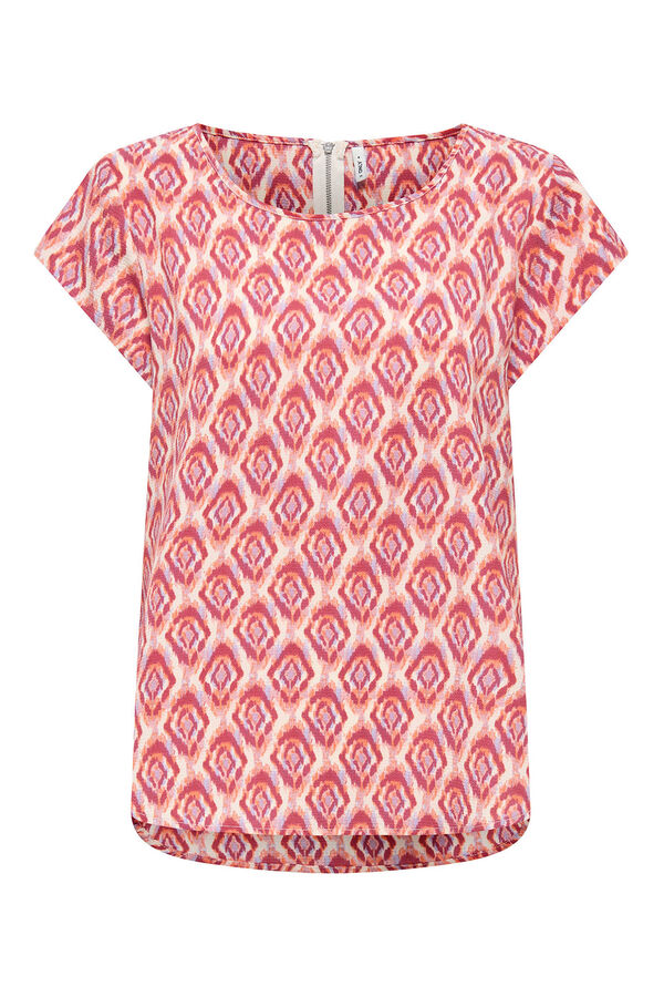 Only Camiseta estampada manga corta estampado