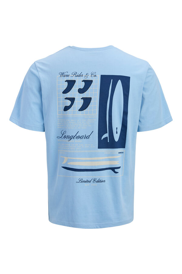 JJ REBEL Relaxed Fit T-Shirt Blau