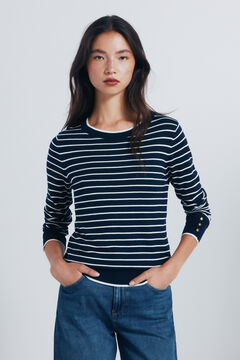 Springfield Jersey fino com bot&otilde;es e punhos