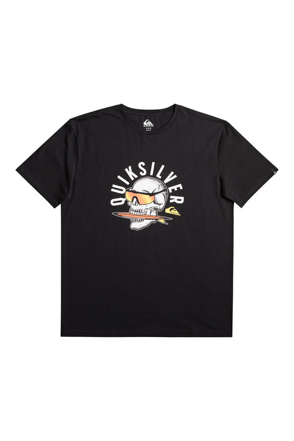 Springfield QS Rockin Skull - T-shirt for Men fekete