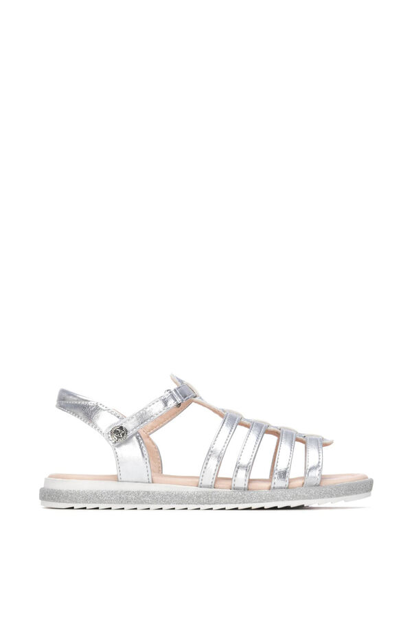 XTI Kids Sandal Velcro fastening grey