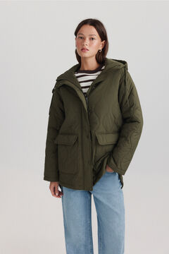 Springfield Puffer jacket with hood