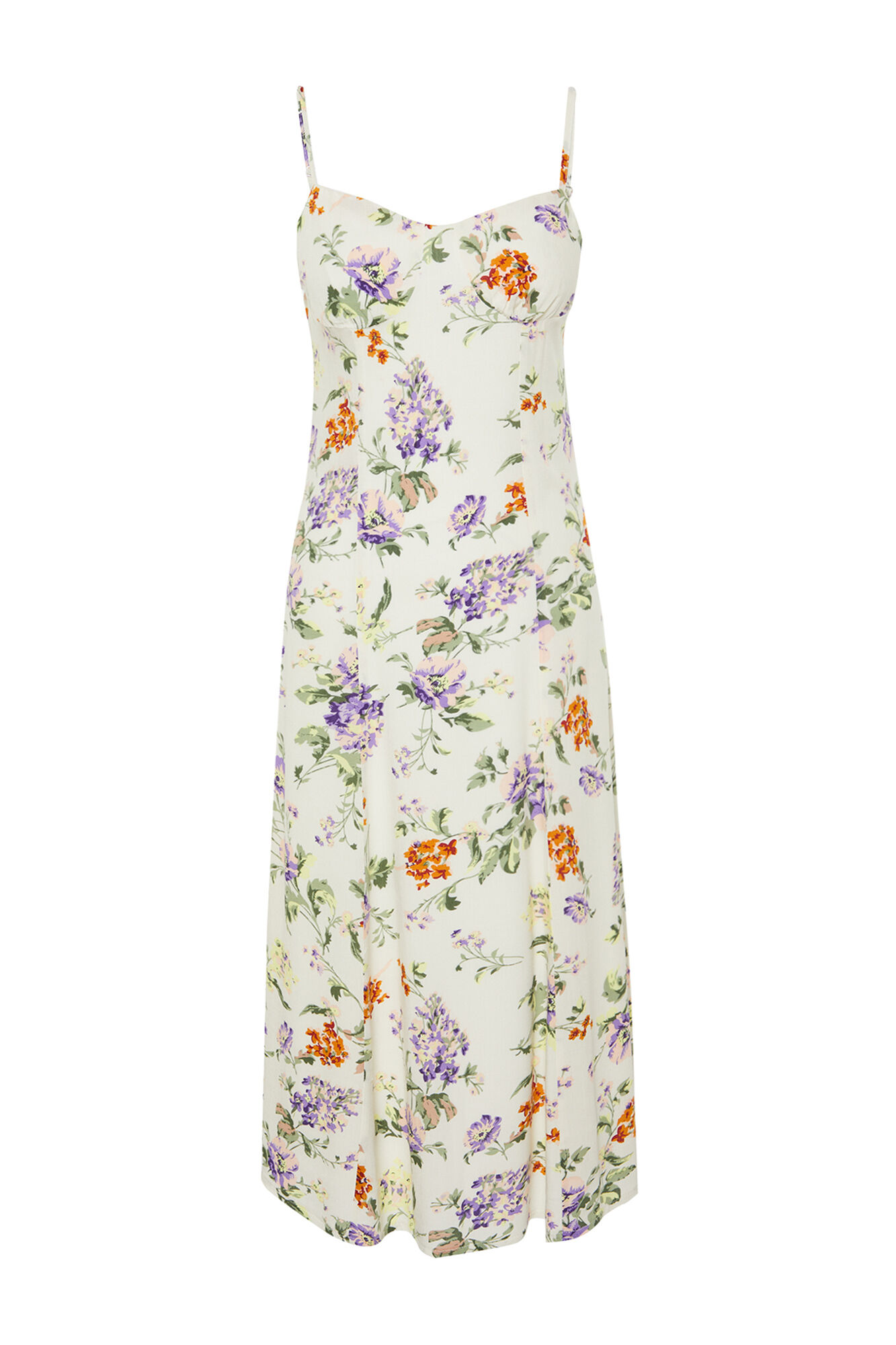 Trendyol Vestido midi de tirantes