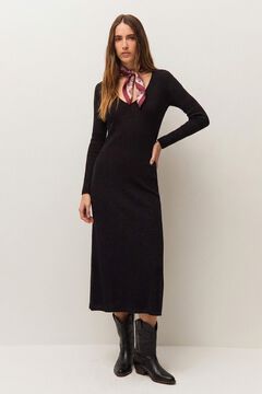 Systemaction Vestido midi canal&eacute;