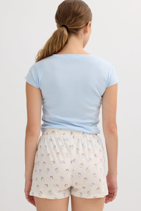 Inside Short pyjamas set marron