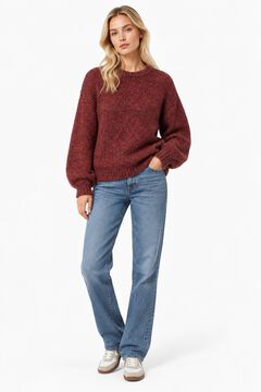 Noisy May Camisola de malha gola redonda