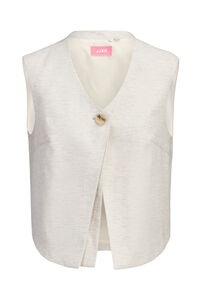 Jack & Jones Chaleco vestir asim&eacute;trico
