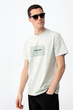 Tiffosi Camiseta estampado minimalista