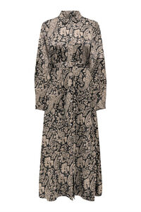 Only Vestido longo de cetim