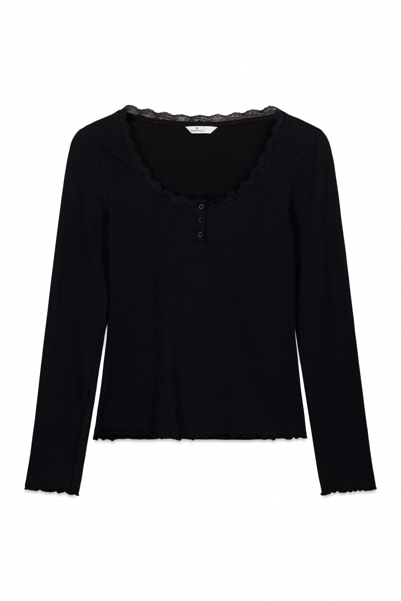 Springfield Lace long sleeve T-shirt