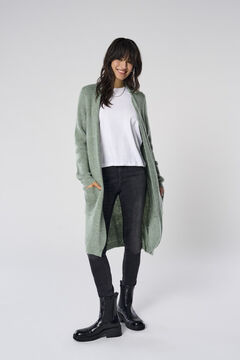 Only C&aacute;rdigan midi con bolsillos