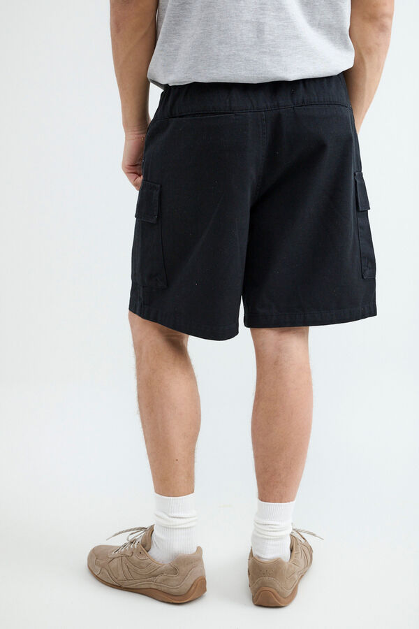 Balmohk Cargo Bermuda shorts noir