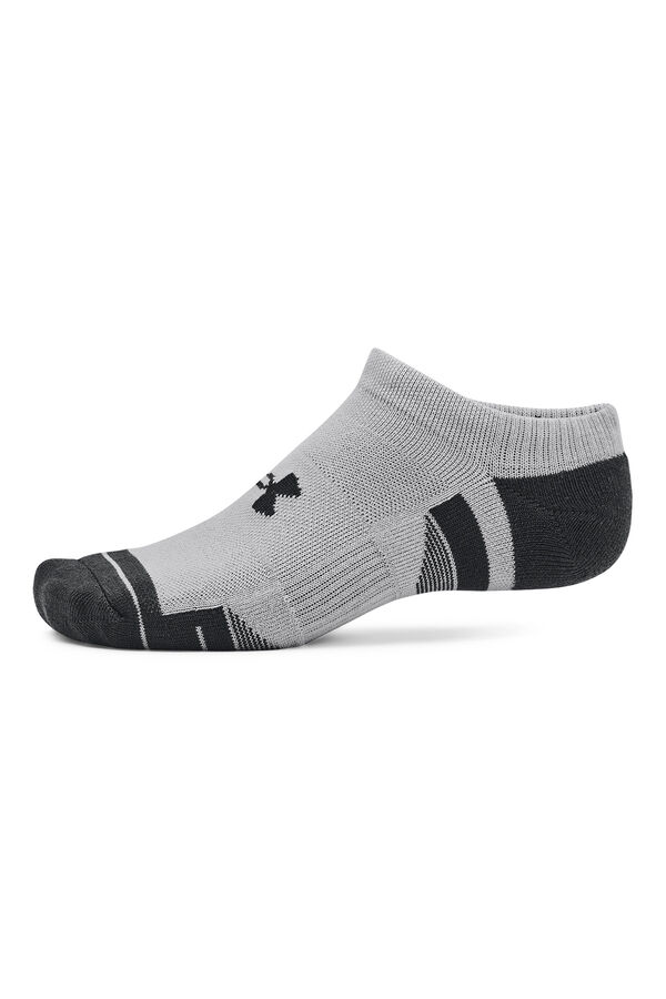 Under Armour Technical fabric no-show socks grey